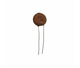 Capacitor Cerâmico 330pF x 50V = 331J Thonsom 1