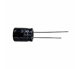 Capacitor Eletrolítico 330uF x 35V RD 105º Secon 1