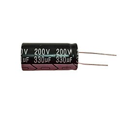 Capacitor Eletrolítico 330uF x 200V RD 105º
