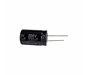 Capacitor Eletrolítico 330uF x 200V RD 105º