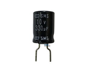 Capacitor Eletrolítico 330uF x 10V