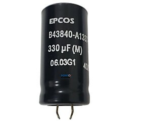 Capacitor Eletrolítico 330uF x 160V