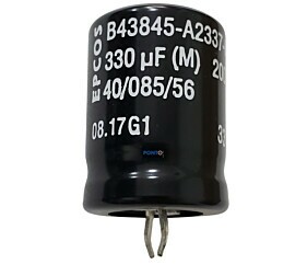 Capacitor Eletrolítico 330uF x 200V 85º RD Snapin Epcos