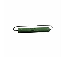 Resistor 33R 10W 5% Axial Verde 1