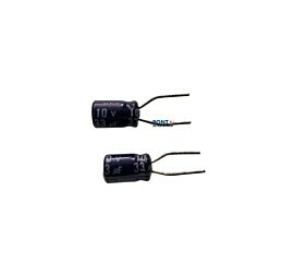 Capacitor Eletrolítico 33uF x 10V RD 85º 