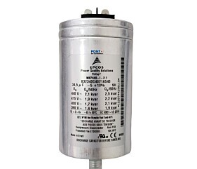 Capacitor Polipropileno 2,5Kvar x 440Vac = 34,5uF 50/60HZ B32340-C4021-A540 Epcos