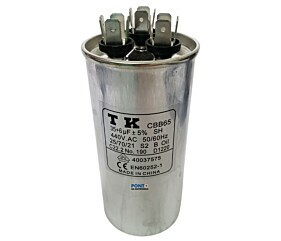 Capacitor Polipropileno Duplo 35+6uF x 440Vac TK CBB65 