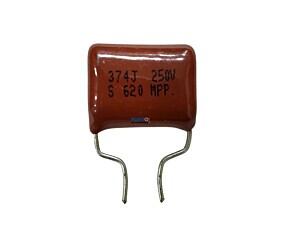 Capacitor Poliéster 370K x 250V = 374J 250V