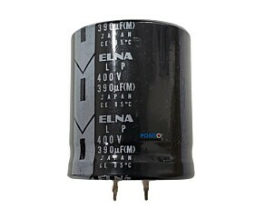 Capacitor Eletrolítico 390uF x 400V