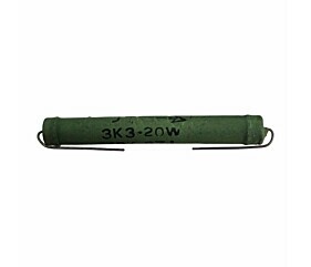Resistor 3K3 20W 10% Verde 1