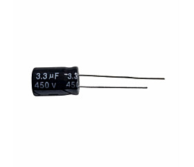 Capacitor Eletrolítico 3,3uF x 450V RD 105º Topmay 1
