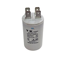 Capacitor Polipropileno 3uF x 440V 50/60Hz Faston CBB60 TK 30DX50A