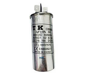 Capacitor Polipropileno 3uF x 440Vac 50/60Hz CBB65 TK