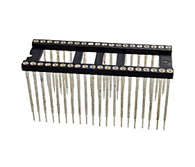 Soquete 40 Pinos Torneado Prateado Celis