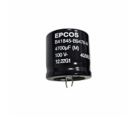 Capacitor Eletrolítico 4700uF x 100V RD 85º Snapin Epcos 