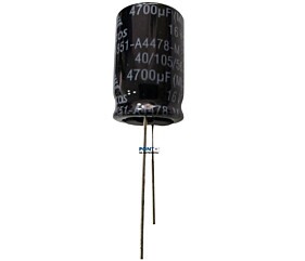 Capacitor Eletrolitico 4700uF x 16V RD 105º Epcos