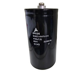 Capacitor Eletrolítico 4700uF x 450V RD 85º Giga B43875-A5478-Q