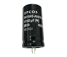 Capacitor Eletrolítico 4700uF x 80V 85º Snapin Epcos