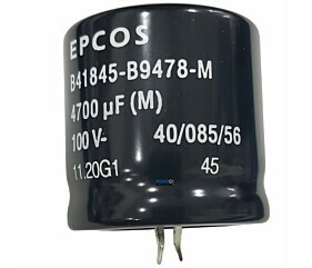Capacitor Eletrolítico 4700uF x 100V RD 85º Snapin Epcos 