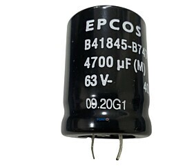 Capacitor Eletrolitico 4700uF x 63V RD 85º Snapin Epcos