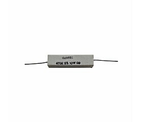 Resistor 470R 10W 5% Porcelana 1