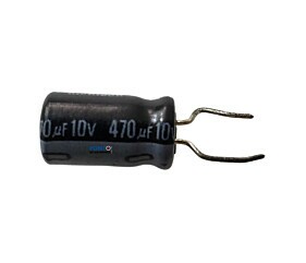 Capacitor Eletrolítico 470uF x 10V 85º 