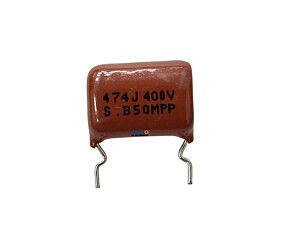 Capacitor Poliéster 470K x 400V = 474J400V