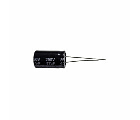 Capacitor Eletrolítico 47uF x 250V RD 105º Secon 1