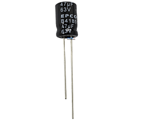 Capacitor Eletrolítico 47uF x 63V
