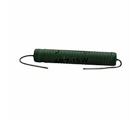 Resistor 4R7 15W 10% Verde Fe-ad 1