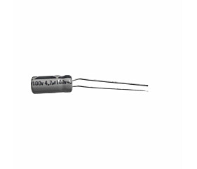 Capacitor Eletrolítico 4,7uF x 100V RD 85º Cosonic 1