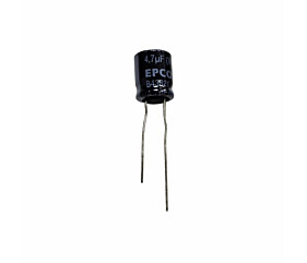 Capacitor Eletrolítico 4,7uF x 350V 85º B43821 Epcos 1