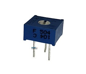 Trimpot 500K 3386F 1Volta