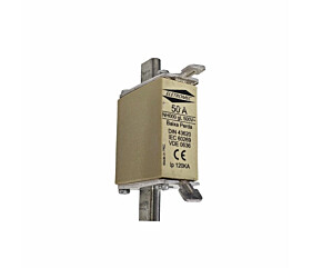 Fusível 50A 500V 120kA NH000 Retardado Baixa Perda Eletromec