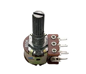 Potenciômetro 50K B-WH148-2-L20 6Terminais