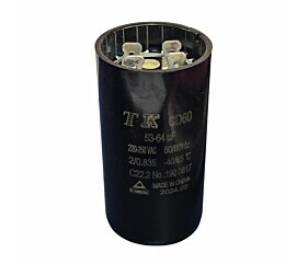Capacitor de Partida 53-64uF x 220-250Vac 50/60Hz Plástico Faston CD60 TK