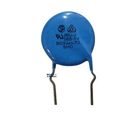 Capacitor Cerâmico 560-2 = 565-1Y SC332M51 SHC Azul