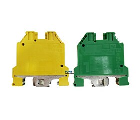Conector de Passagem Aterramento WK6 SL/U 4MM WK6SL 57.506.9053.0 Wieland