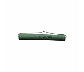 Resistor 5R6 20W 10% Axial Verde 1