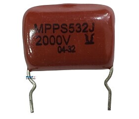 Capacitor Poliester 5K3 X 2KV = MPPS532J 2000V