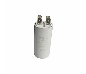 Capacitor Polipropileno 5uF x 660Vac 50/60Hz Plástico Faston CBB60 Tk 1