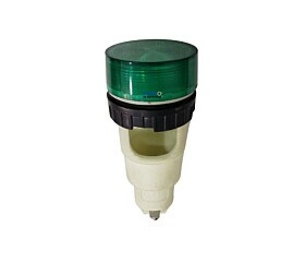 Sinaleiro Redondo Saliente Verde 30MM 250V 5W S304/15 Ace Schmersal