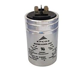 Capacitor Polipropileno 60uF x 250V Alumínio Faston Epcos B32360-A2606-J052