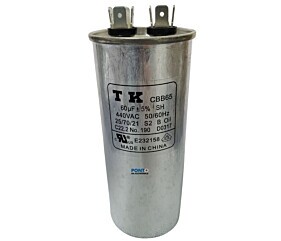 Capacitor Polipropileno 60uF x 440Vac 50/60Hz CBB65 TK