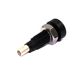 Borne 657 Preto Para Pino Banana 2MM 