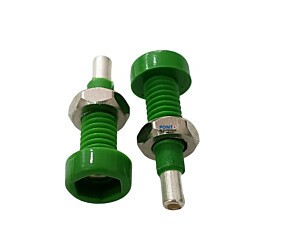 Borne 657 Verde Para Pino Banana 2MM 