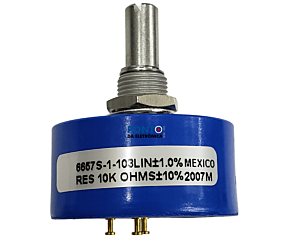 Potenciometro de Precisão 10K 10% 6657S-1-103 Bourns