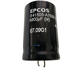 Capacitor Eletrolítico 6800uF x 35V RD 105º Snapin Epcos