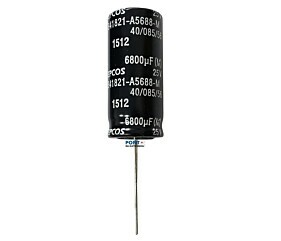 Capacitor Eletrolítico 6800uF x 25V