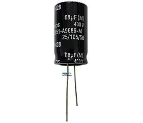 Capacitor Eletrolitico 68uF x 400V RD 105º Epcos
